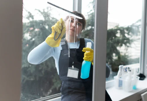 Nettoyage de vitres intérieures et extérieures à Solignat